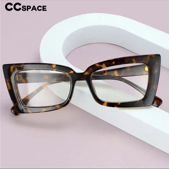 Cat eye Tortoise Optical Eyeglasses - Picture 5 of 6